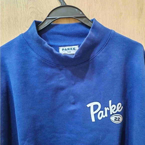 Parke Women's Cozy Blue Sweatshirt - Picture 2 of 8